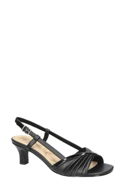 Easy Street Delite Slingback Sandal In Black