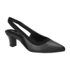 Easy Street Dessa Womens Pointed Closed Toe Stiletto Heel Pumps In Black