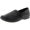 Easy Street Destiny Womens Padded Insole Leather Slip-on Sneakers In Multi
