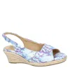 Easy Street Devlin Wedge Sandal In Multi