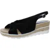 EASY STREET DOT WOMENS ANKLE STRAP WEDGE WEDGE SANDALS