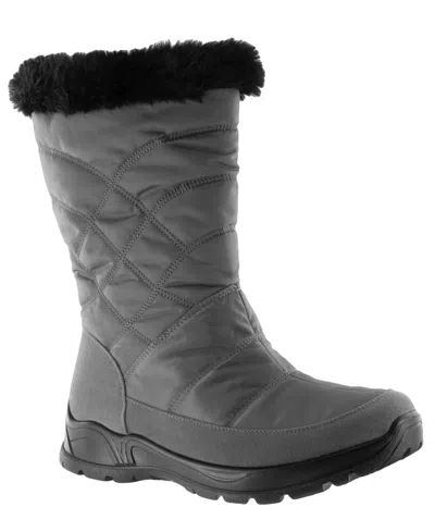 Easy Street Easy Dry By  Cuddle Waterproof Boots In Grey