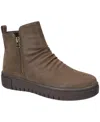 Easy Street Easy Women's Street Estella Slip Resistant Ankle Boots In Brown