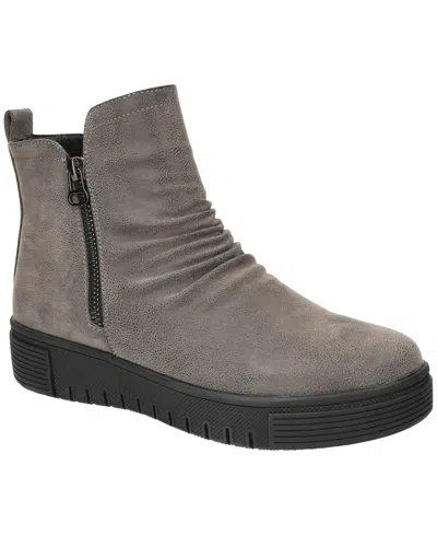 Easy Street Easy Women's Street Estella Slip Resistant Ankle Boots In Gray