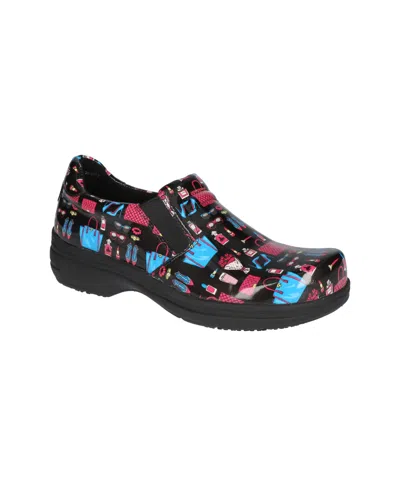 Easy Street Easy Works  Women's Bind Clogs In Stylish Women Patent
