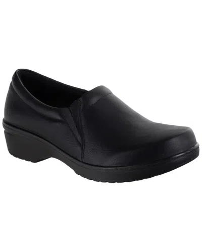 Easy Street Easy Works  Women's Tiffany Clogs In Black