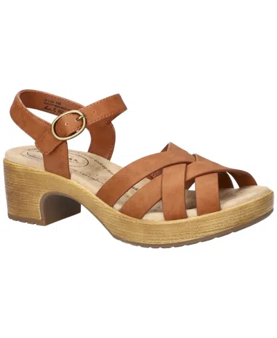 Easy Street Easy Works Miyah Slip-resistant Sandals In Tan