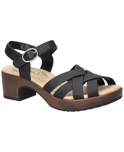 Easy Street Easy Works Miyah Slip-resistant Sandals In Black