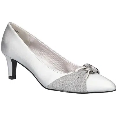 Easy Street Electa Womens Glitter Pumps In Multi