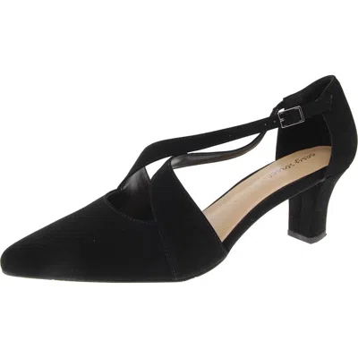 EASY STREET ELEGANCE WOMENS SLIP ON BUCKLE STRAPPY SANDALS