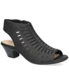 Easy Street Elevate Sandals In Black