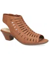 Easy Street Elevate Sandals In Brown