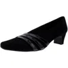 Easy Street Entice Womens Faux Leather Square Toe Dress Pumps In Multi