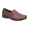 Easy Street Eternity Womens Round Closed Toe Slip-on Shoe In Brown