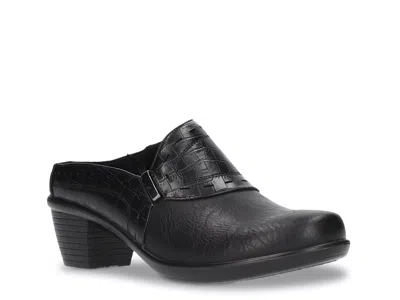 Easy Street Extra Wide Width Cynthia Comfort Mule In Black