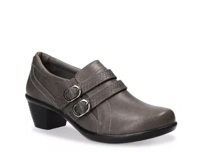 Easy Street Extra Wide Width Stroll Bootie In Gray