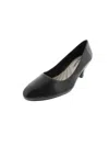 Easy Street Fabulous Womens Almond Toe Slip On Pumps In Brown
