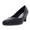 EASY STREET FABULOUS WOMENS FAUX LEATHER EMBOSSED PUMPS