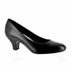 Easy Street Fabulous Womens Round Cone Heel Pumps In Black