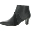Easy Street Falcon Womens Snake Print Manmade Ankle Boots In Multi