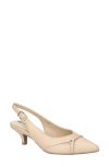 Easy Street Feena Slingback Pump In Beige