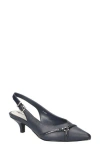 Easy Street Feena Slingback Pump In Navy