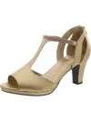 Easy Street Flash T-strap Sandal In Beige