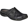 Easy Street Forever Womens Faux Leather Laser Cut Clogs In Blue