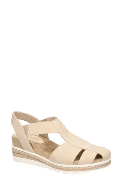 Easy Street Freeport Espadrille Wedge Sandal In Multi