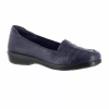 Easy Street Genesis Womens Round Closed Toe Loafers In Blue