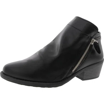 Easy Street Gusto Womens Faux Leather Ankle Booties