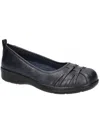 EASY STREET HALEY WOMENS FAUX LEATHER SLIP ON FLATS SHOES