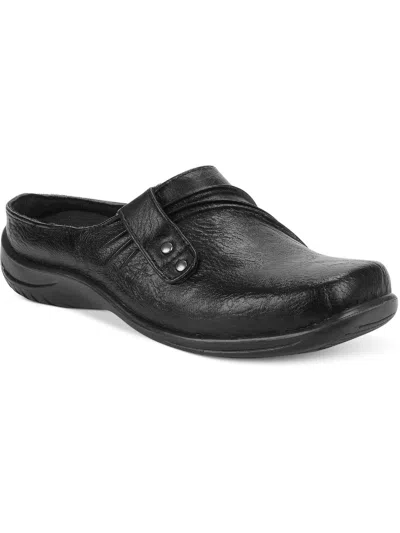 Easy Street Holly Womens Faux Leather Slip On Clogs In Multi