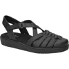 Easy Street Women's Hue Round Toe Flats In Black