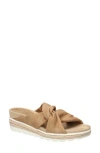 Easy Street Ja Knotted Slide Sandal In Natural