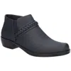 Easy Street Jalia Womens Almond Toe Braided Booties In Blue