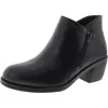 EASY STREET JALIA WOMENS FAUX LEATHER ZIP UP ANKLE BOOTS