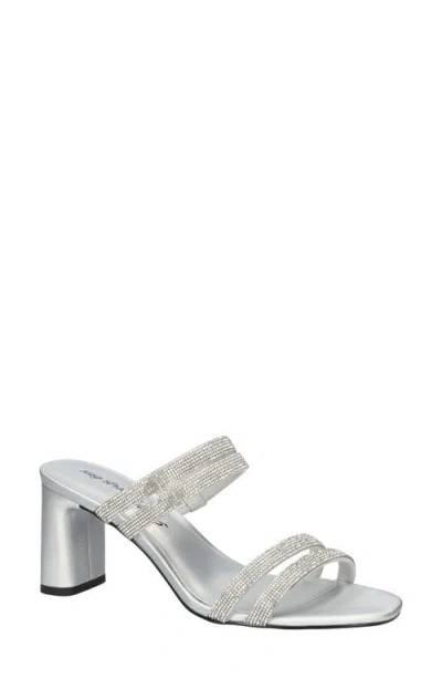 Easy Street Jemma Slide Sandal In Gray