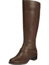 Easy Street Jewel Womens Faux Leather Knee-high Riding Boots In Brown