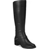 Easy Street Jewel Wide-calf Riding Boots In Black
