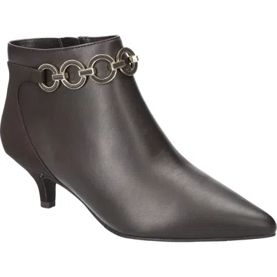 EASY STREET EASY STREET JINX POINTED TOE KITTEN HEEL BOOTIE