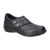 Easy Street Joy Womens Round Closed Toe Slip-on Shoe In Black