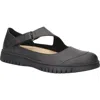 Easy Street Women's Joyful Mary Jane Comfort Flats In Black