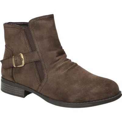 Easy Street Junction Bootie In Brown