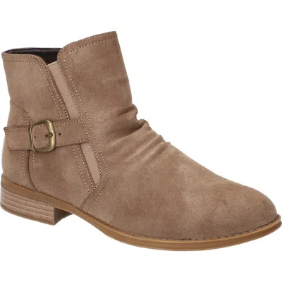 Easy Street Junction Bootie In Brown