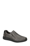 Easy Street Karol Zip Sneaker In Brown