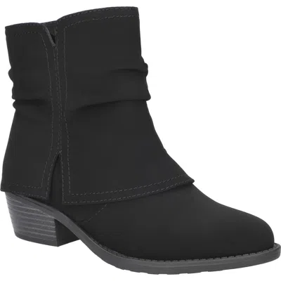 Easy Street Kudos Slouch Bootie In Black Lamy