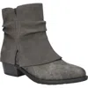Easy Street Kudos Slouch Bootie In Grey