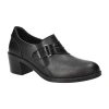 Easy Street Lavelle Womens Round Closed Toe Clogs In Black