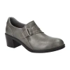 Easy Street Lavelle Womens Round Closed Toe Clogs In Gray